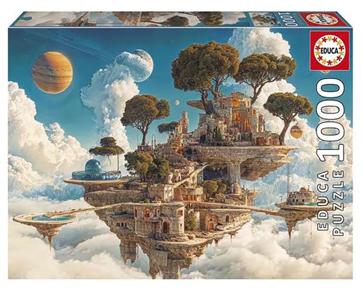 Educa - puzzle - royaume des nuages - 1000 pièces - puzzle