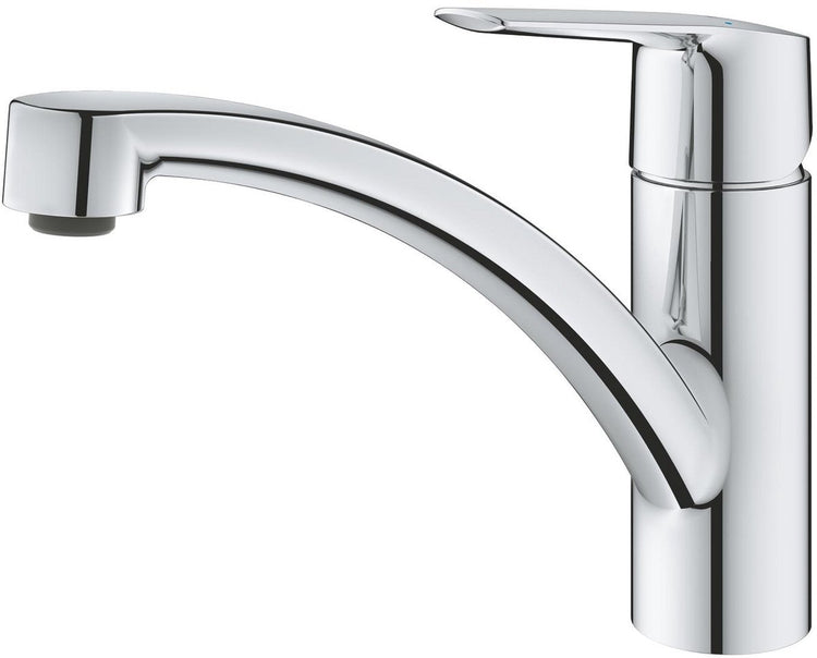 Robinet de cuisine Grohe start - monocommande - plage de pivotement 140° - bec bas - chrome