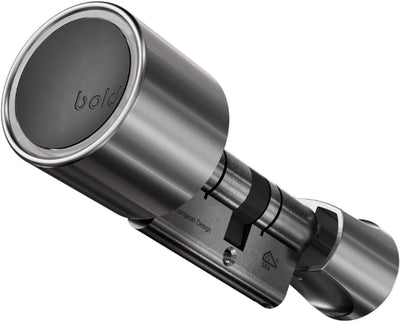 Bold security technology bv bold cylindre - bold Elite - sx-43 - serrure de porte intelligente - acier inoxydable - argent
