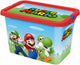 Boîte de rangement sans marque sans marque click box 7 l super mario