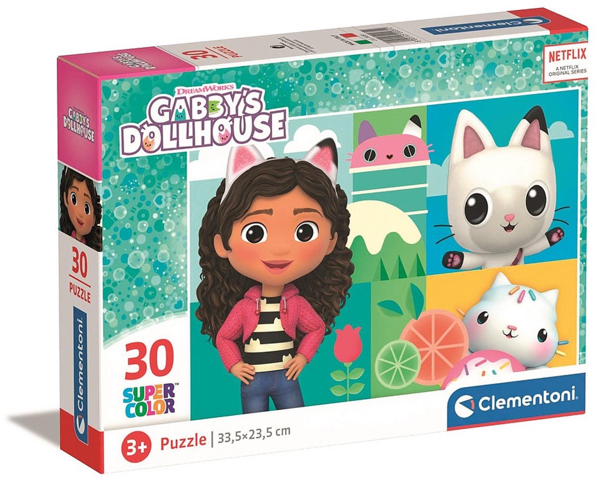 Clementoni Puzzle Gabby's Poppenhuis, 30e.