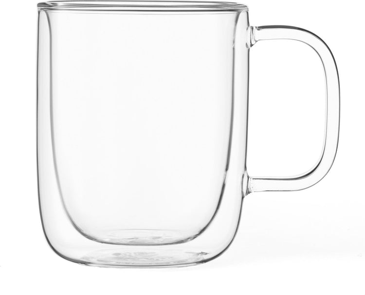 Verre à café-thé classique Viva Scandinavia - à double paroi - incl. poignée - 350 ml - transparente