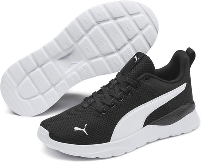 Chaussures de sport unisexe Puma anzarun lite jr - noir- blanc