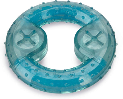 Beeztees Puppy Cool Anneau de Dentition Lou - Jouet pour Chiot - Jouet à Mâcher pour Chiot - Jouet pour Chien - Bleu - 10x10x2,3 cm