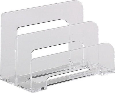 Lettre Alco standard acrylique - 2 compartiments transparent - 75x150x95mm - al-4466