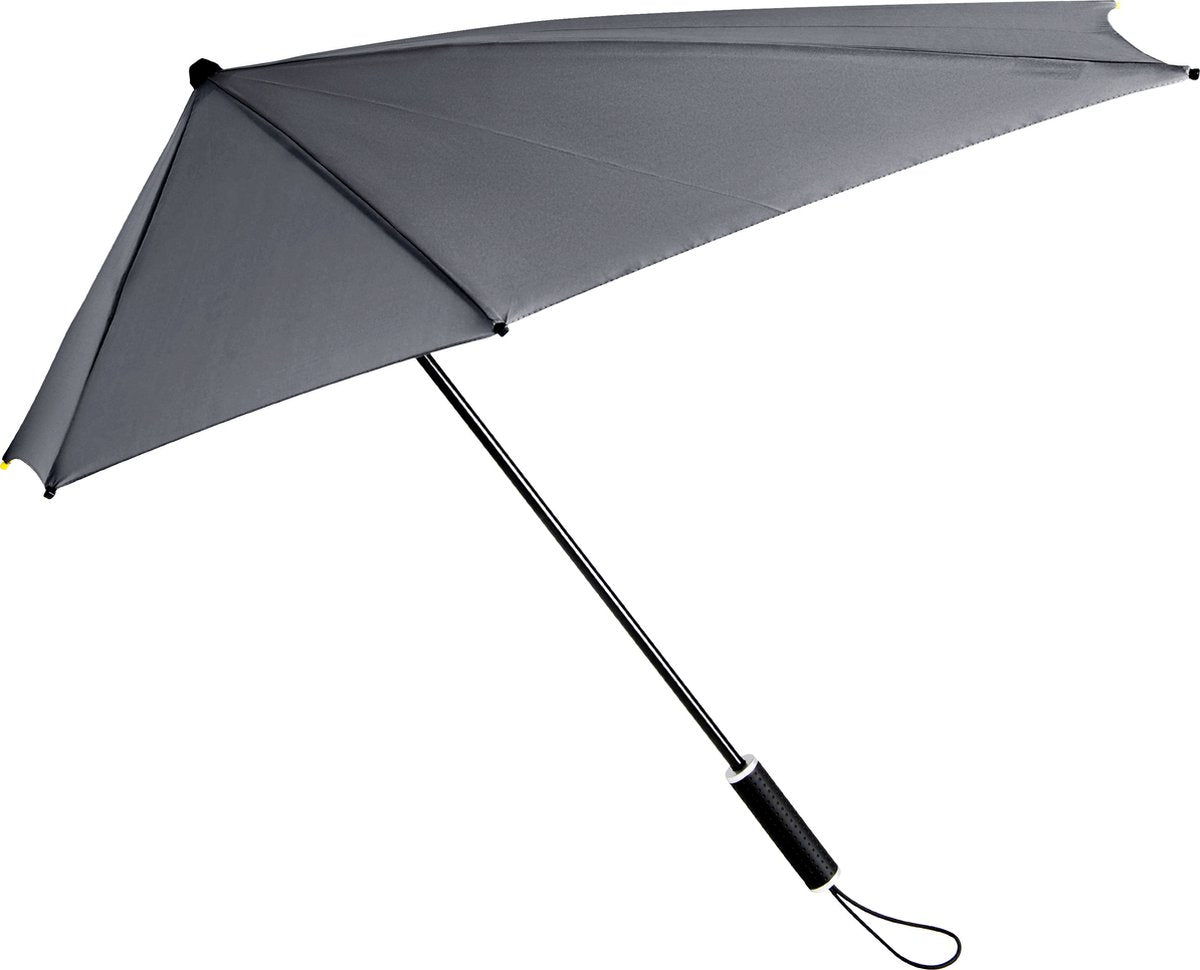 Parapluie tempête Stormaxi - rafales de vent jusqu'à 100 km h - ø 92 cm - gris