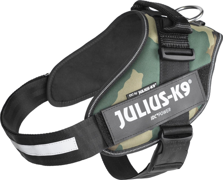 Julius k9 julius-k9 idc power harnais - harnais pour chien - xl - taille 2 - camouflage