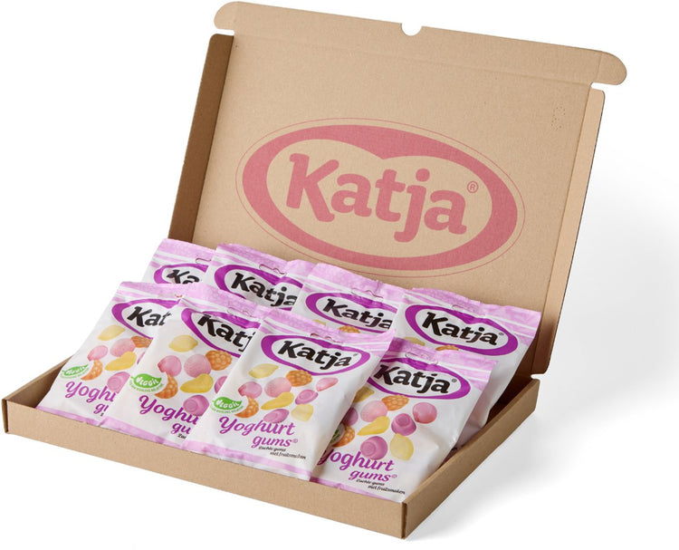 Gommes au yaourt Katja - bonbons mous - 8x 135g