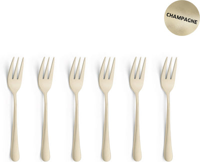 Amefa Cakes Fork Champagne 6 pièces