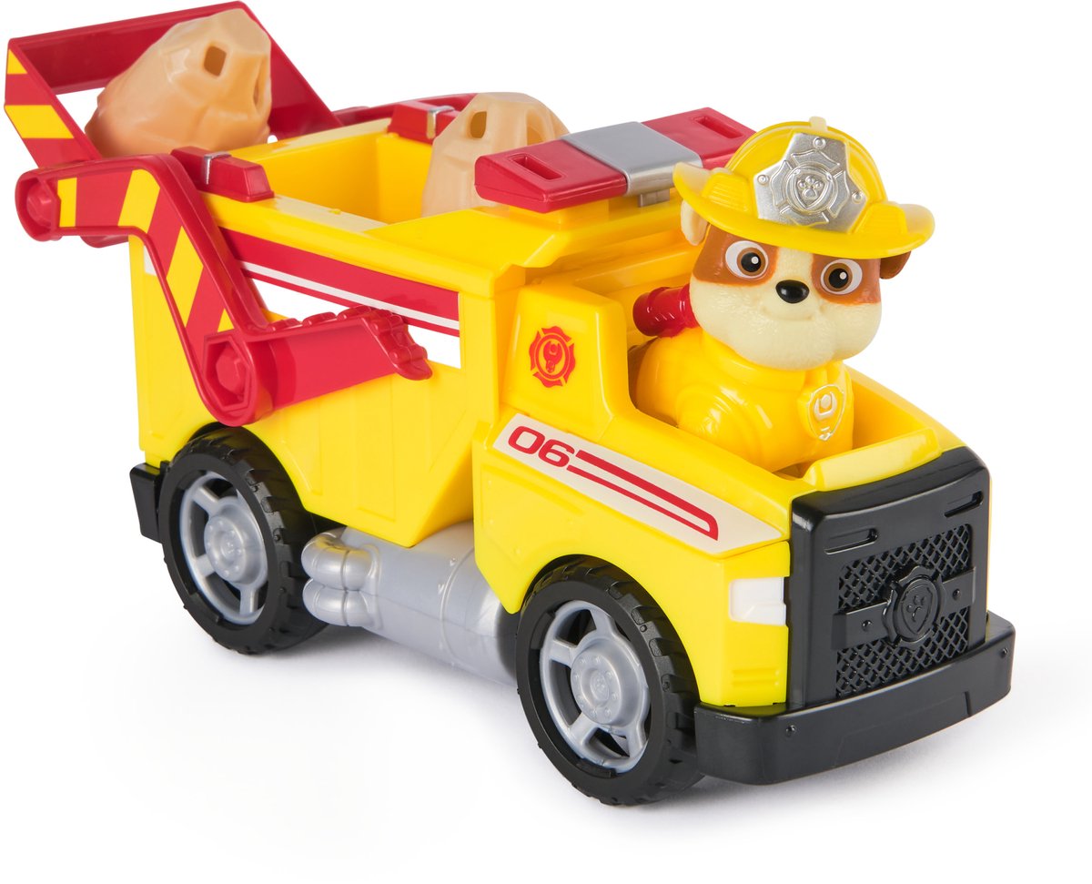 Décombres du véhicule de secours incendie Paw Patrol