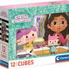 Clementoni Block Puzzle Gabby's Dollhouse, 12st.
