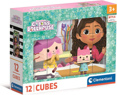 Clementoni Block Puzzle Gabby's Dollhouse, 12st.
