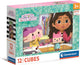 Clementoni Block Puzzle Gabby's Dollhouse, 12st.