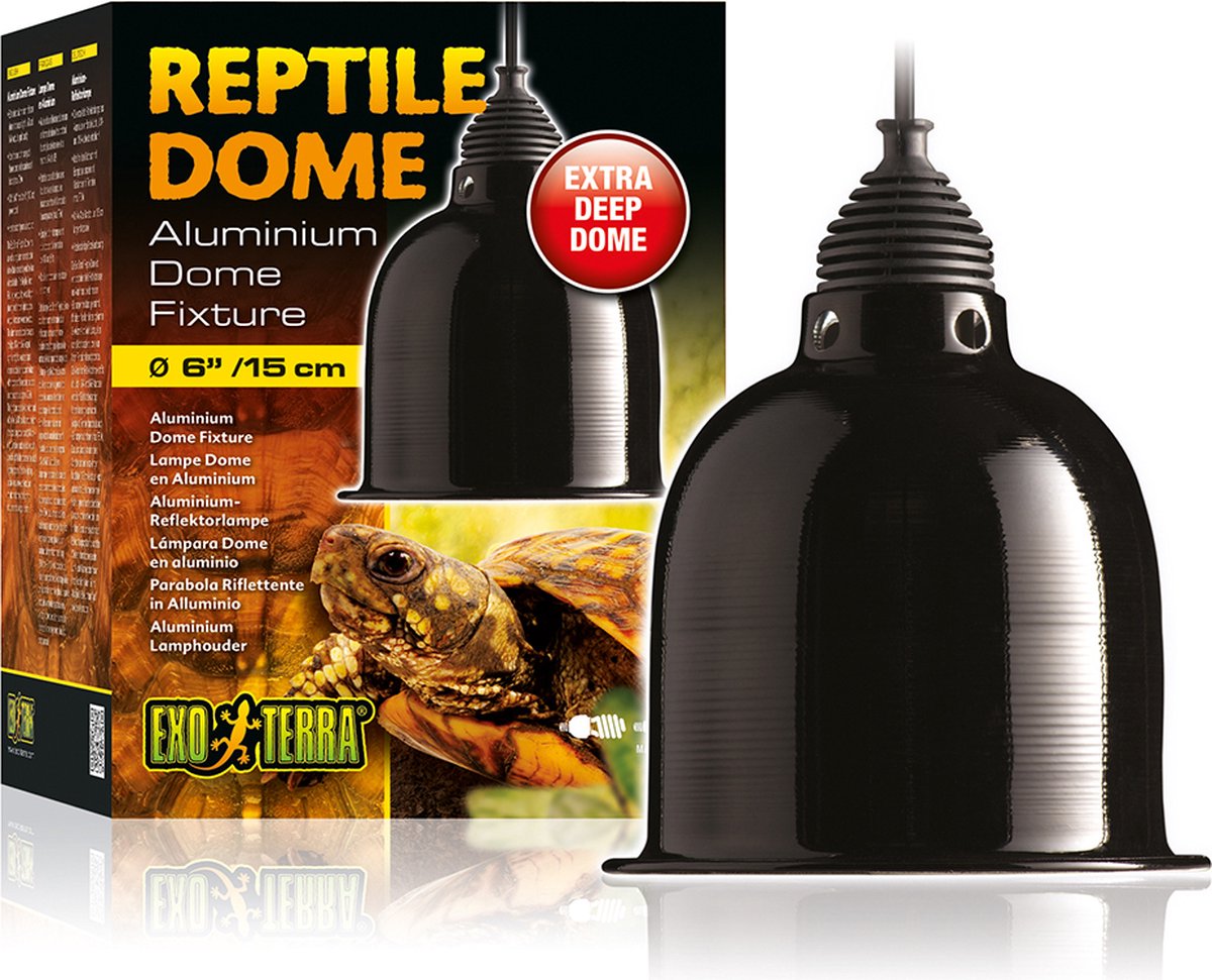 Dôme reptile Exo terra - éclairage terrarium - ø 15cm -160w