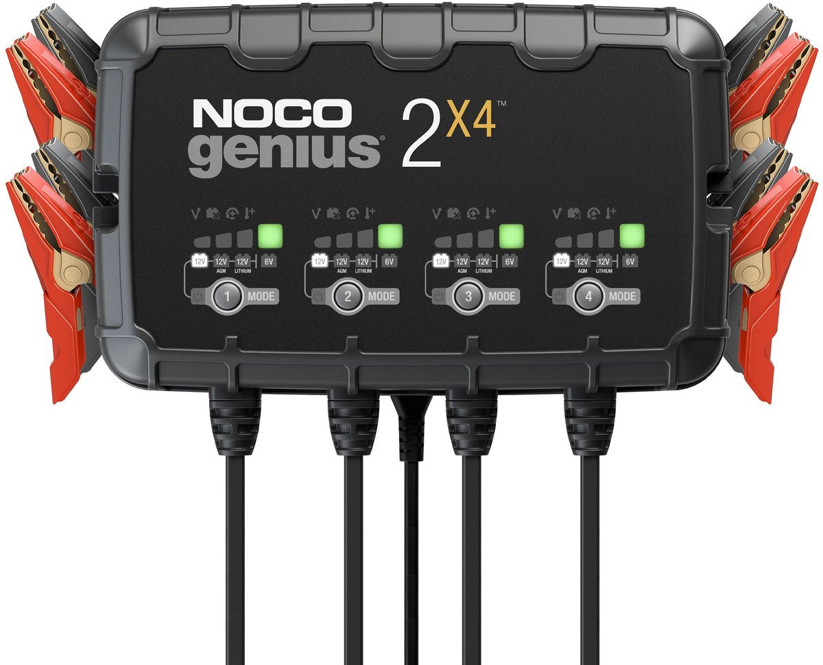 Chargeur de batterie Noco 40ah 6-12v 2x4