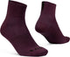 Gripgrab - chaussettes de cyclisme d'été légères SL courtes et performantes 1 paire de chaussettes de cyclisme coolmax coupe basse - rouge foncé - unisexe - taille m (41-44)