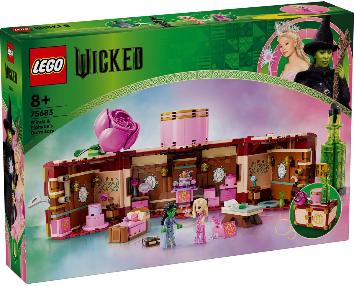 Lego 75683 Wicked Glinda et Elphaba's Dormitory