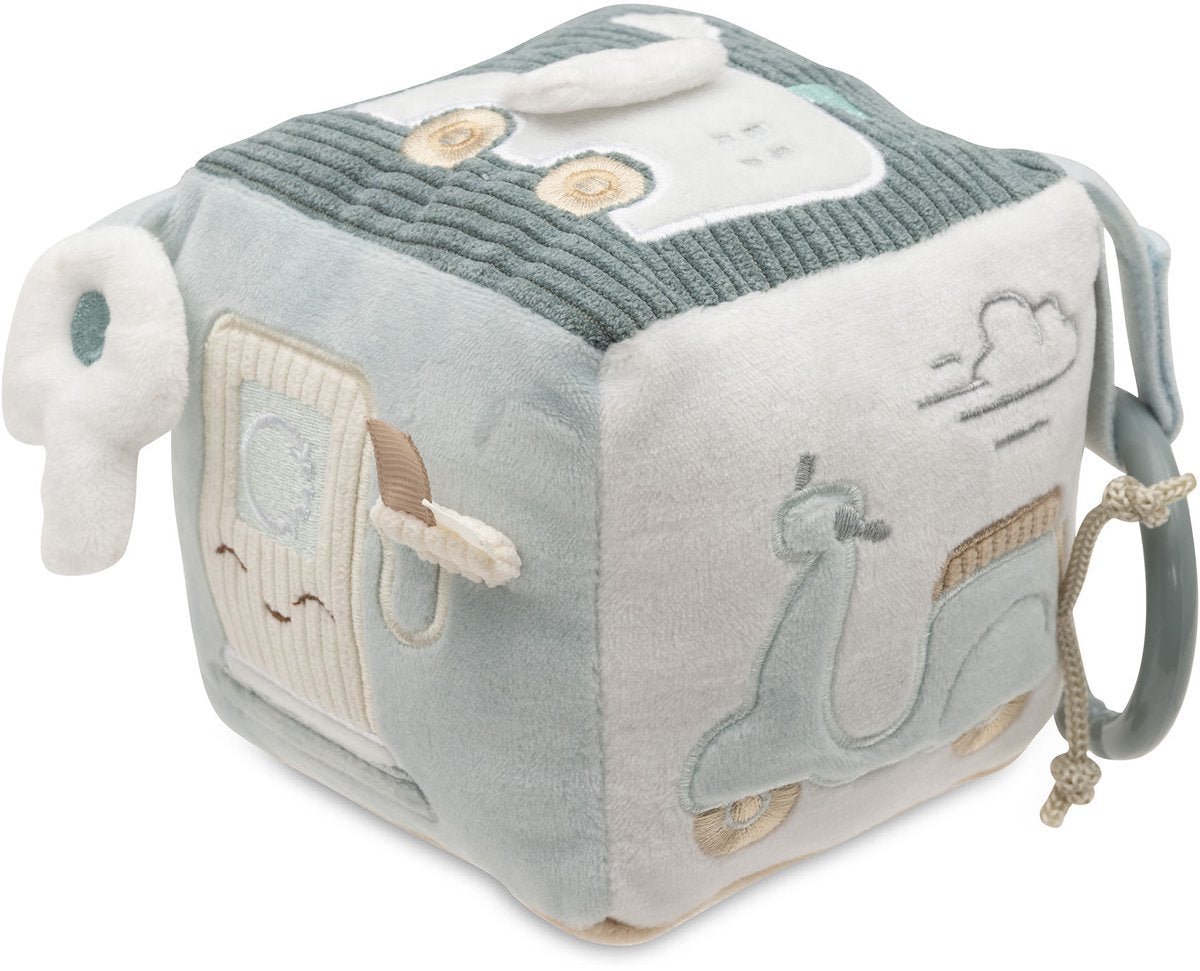 Cube d'activités pour bébé Jollein - en déplacement - polyester - jouets sensoriels