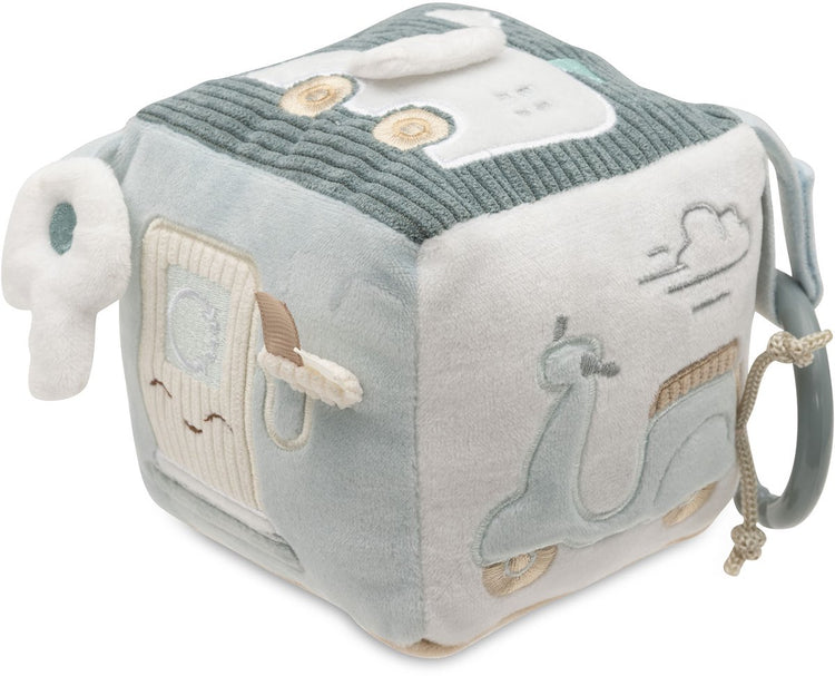 Cube d'activités pour bébé Jollein - en déplacement - polyester - jouets sensoriels