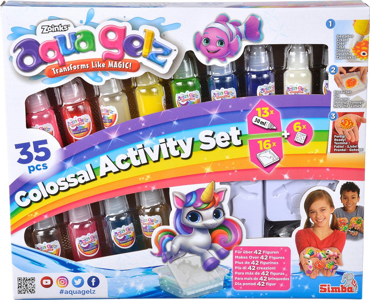 Aqua Gelz Colossal Activity Set, 35dlg.