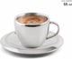 Karl weis - tasse et soucoupe - expresso - acier inoxydable