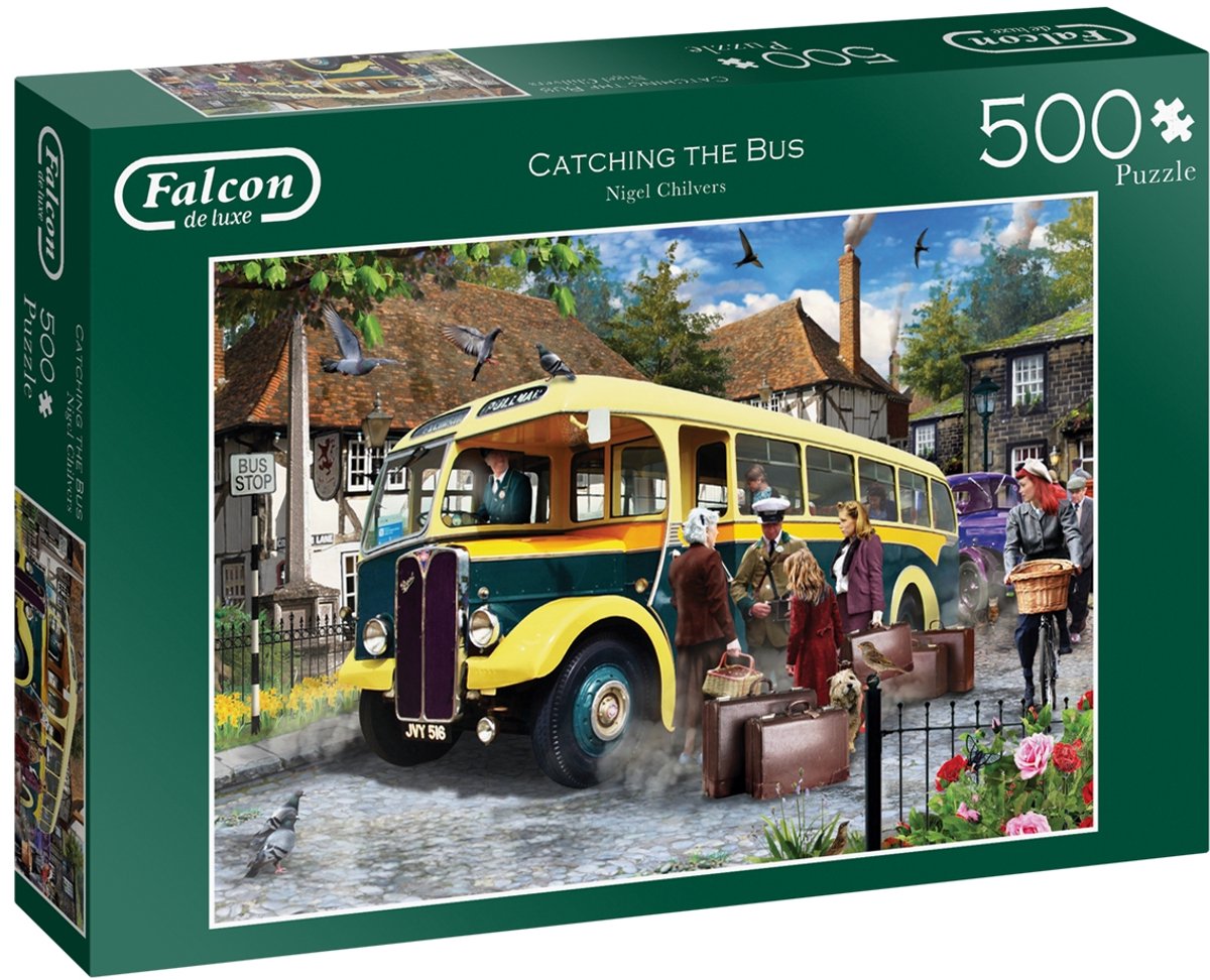 Puzzle Faucon attrapant le bus - puzzle - 500 pièces