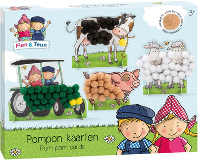 Toys Bambolino Fien Teun Pompom joue