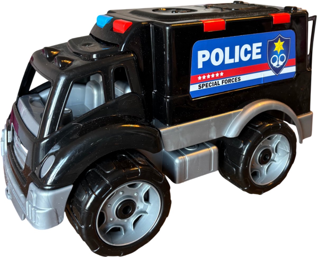 Paradiso joue un gros camion de police