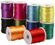 Cordon de satin Creativ Company, épaisseur 2 mm, couleurs fortes, 10x50 m 1 boîte