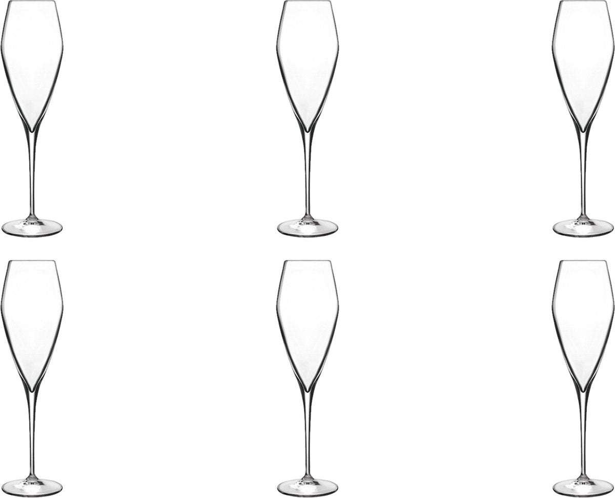 Verre à champagne Luigi Bormioli atelier grand - 270 ml - 6 pièces