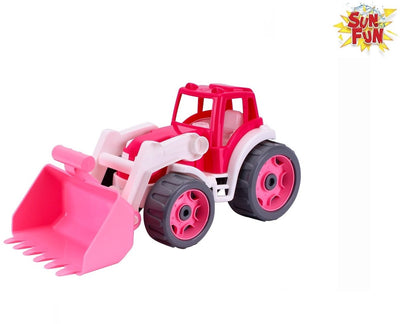 Sun Fun Sun Sun Fun Tracteur avec pelle