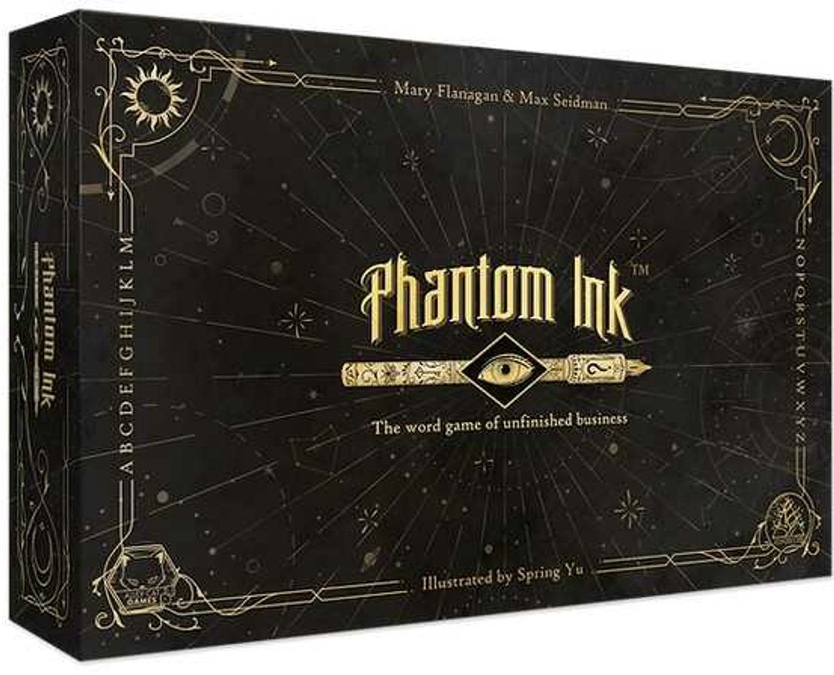 Jeu de société Asmodee Phantom Ink - Jeu de société pour 4 à 8 joueurs en anglais.