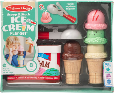 Melissa Doug – set de jeu pour glace – avec cuillère à glace magnétique