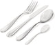 Ménagère Alessi nuovo milano - monobloc - acier inoxydable - 24 pièces - 6 personnes