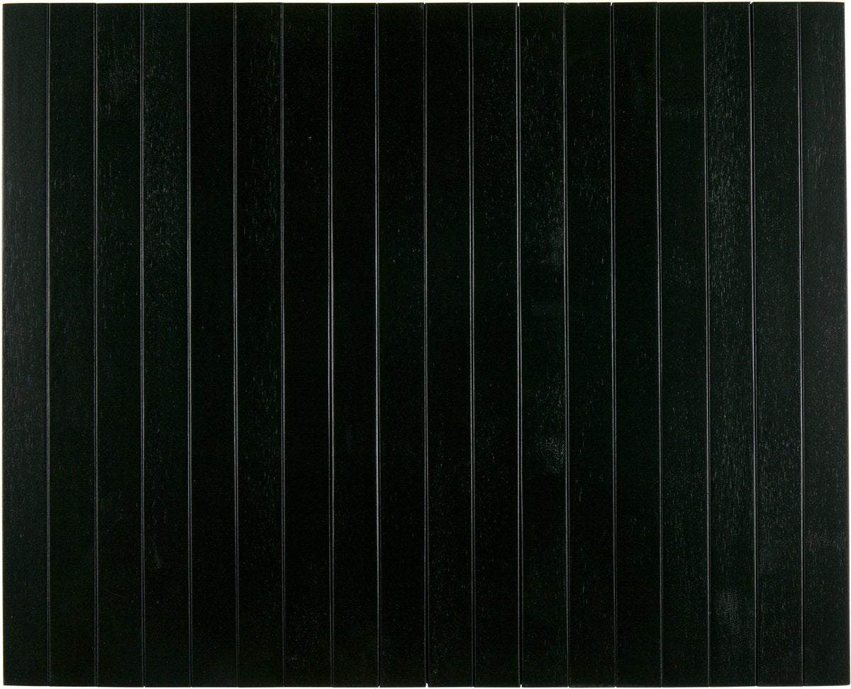 Accoudoir Woood plateau flexible m - bois de bouleau massif - noir - 44x24