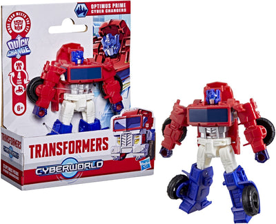 Hasbro transformateurs cyberworld optimus prime cyber changeurs robot