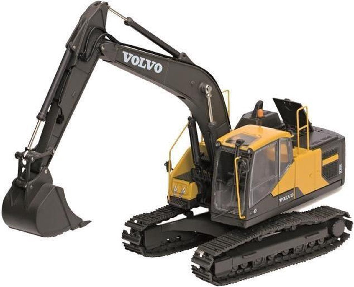 Pelle sur chenilles Bburago sur véhicules de chantier EC220E Volvo 1 50 - noire