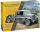 Maquette Italeri véhicules militaires - 6595 sd. kfz. 10 Demag D7 avec 7,5 cm Leig 18 et Crew Plastic - 1:35 - modélisme