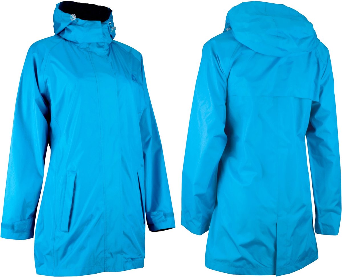 Imperméable Ralka deluxe modèle long - femme - aqua marine - 42