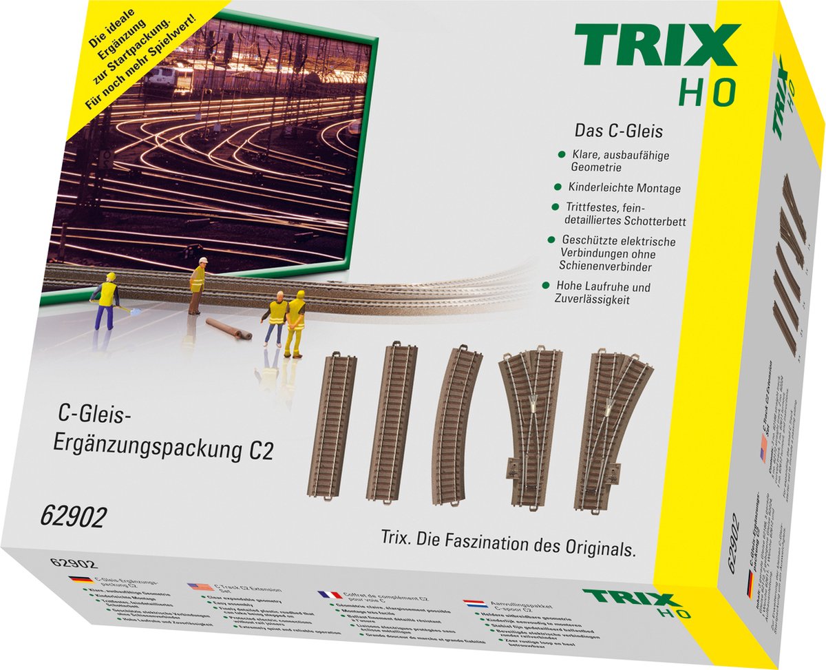 Trix h0 h0 trix c-rails t62903 jeu d'extension 1 pièce(s)