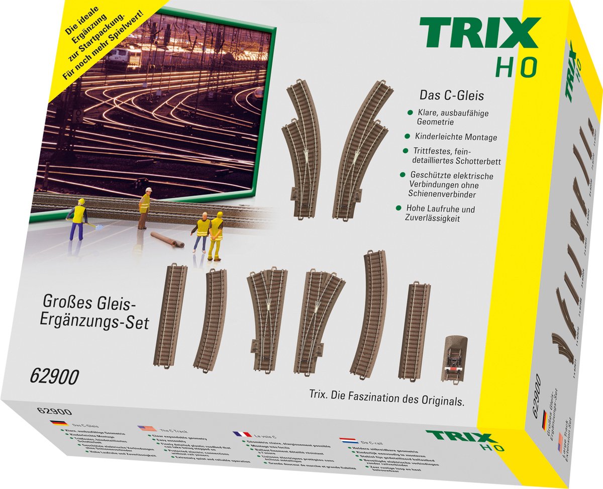 Trix h0 h0 trix c-rails t62902 jeu d'extension 1 pièce(s)