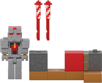 Lanceur de feux d'artifice du protecteur chargé Redstone Mattel Minecraft