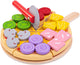 Bigjigs Pizza en bois avec siège