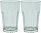 Verre à eau Eurotrail - 285 ml - 2 pcs. - transparent