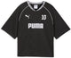 T-shirt femme Puma sport casual jersey - noir
