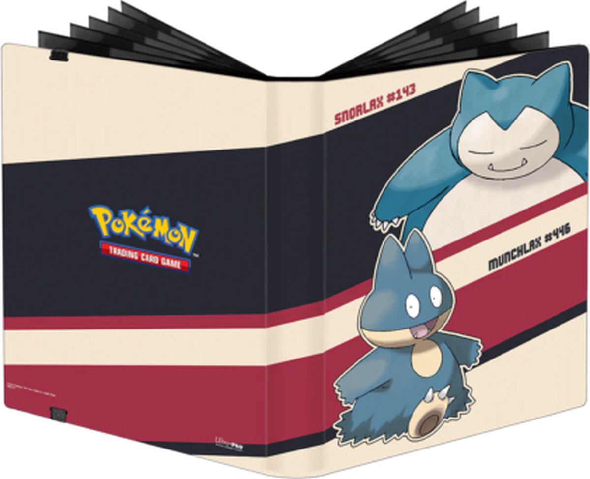 Ultrapro classeur pro ultra pro pokemon ronflex munchlax 9 pochettes