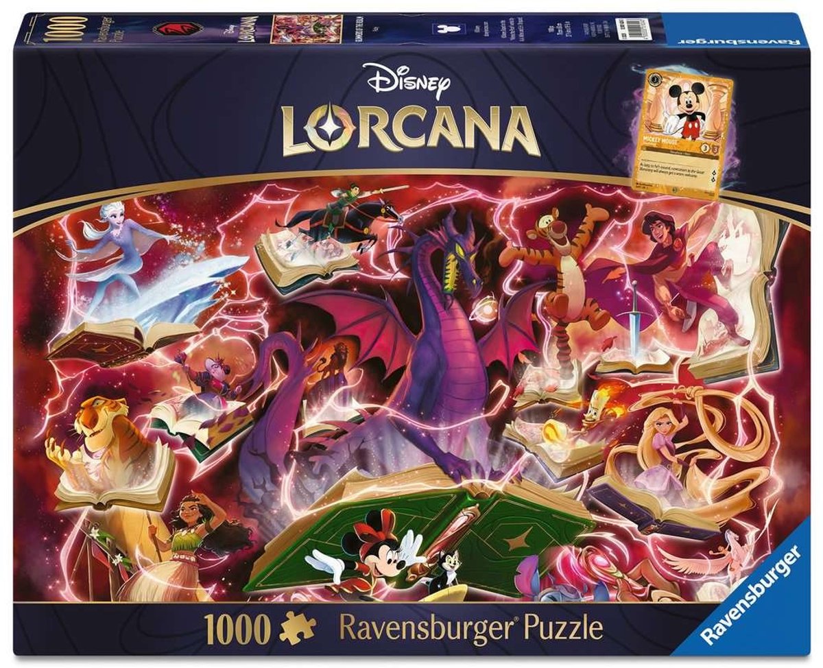 Ravensburger puzzle Disney Lorcana Gimmers of the Realm : Ruby - 1000 pcs.