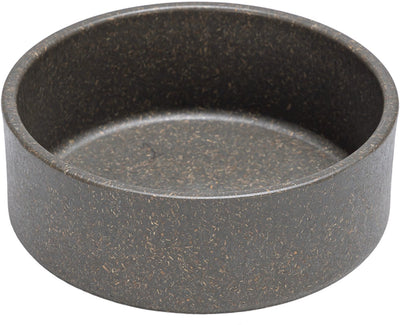 Conçu par Lotte Noor gamelle à nourriture pour chien - gamelle à nourriture - va au lave-vaisselle - bambou - gris - 17 cm