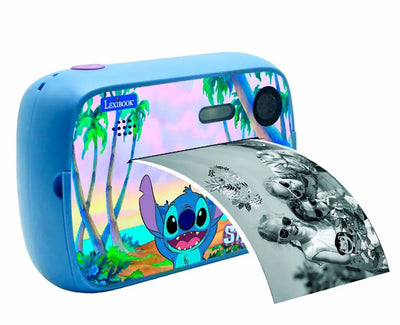 Impression Lexibook stitch starcam®, pack appareil photo avec imprimante instantanée, kit de personnalisation photo