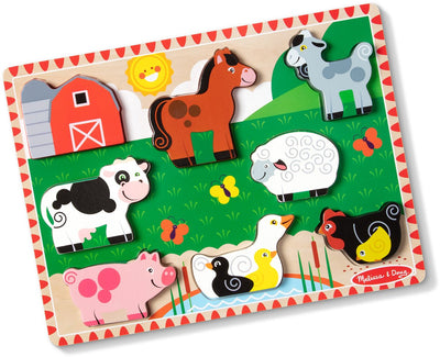 Melissa Doug – puzzle en bois – ferme